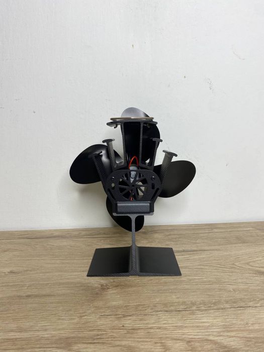 Вентилятор тепловий камінний