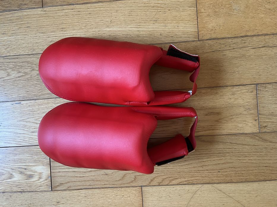 Protecao de pes karate ou kickboxe