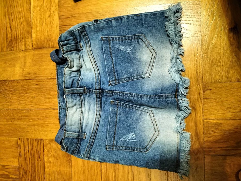 Zestaw ubrań dziewczynka 128/134