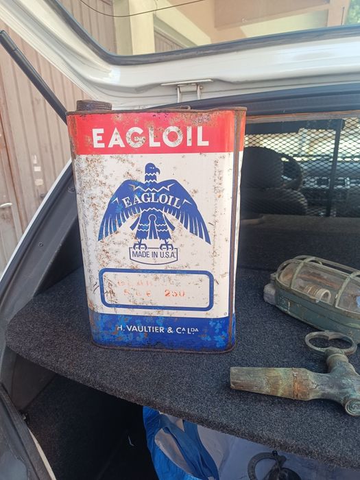 Lata antiga de óleo 10L