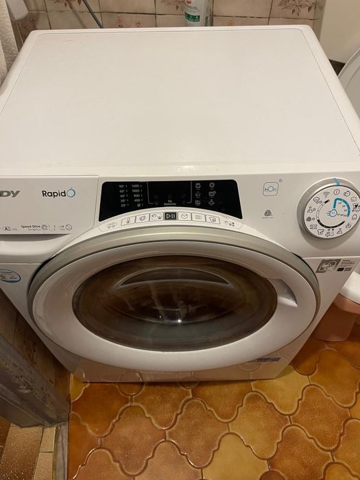 Máquina Lava e Seca Candy RapidÓ 8/5 Kg - 1400 RPM