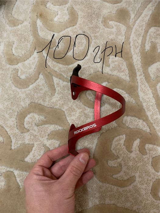 Фляга, велоперчатки, фляготримач, чохол для веловзуття