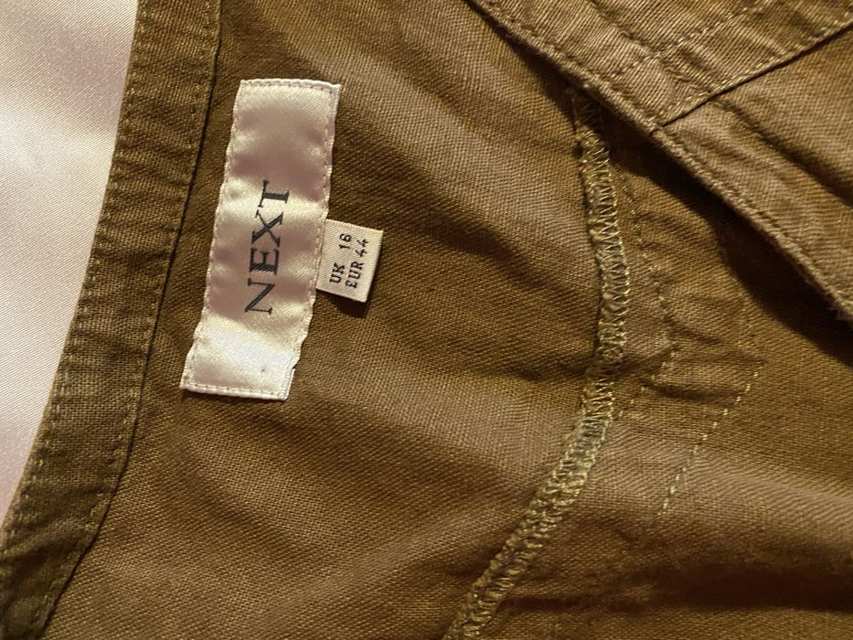 NEXT 44 brązowa kamizelka