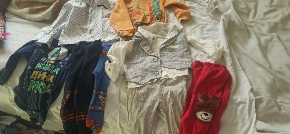 Пакет одягу для хлопчика розміри до 1 року