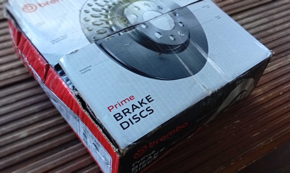Discos de travão dianteiro Brembo novos para Audi A4 ou A6para A