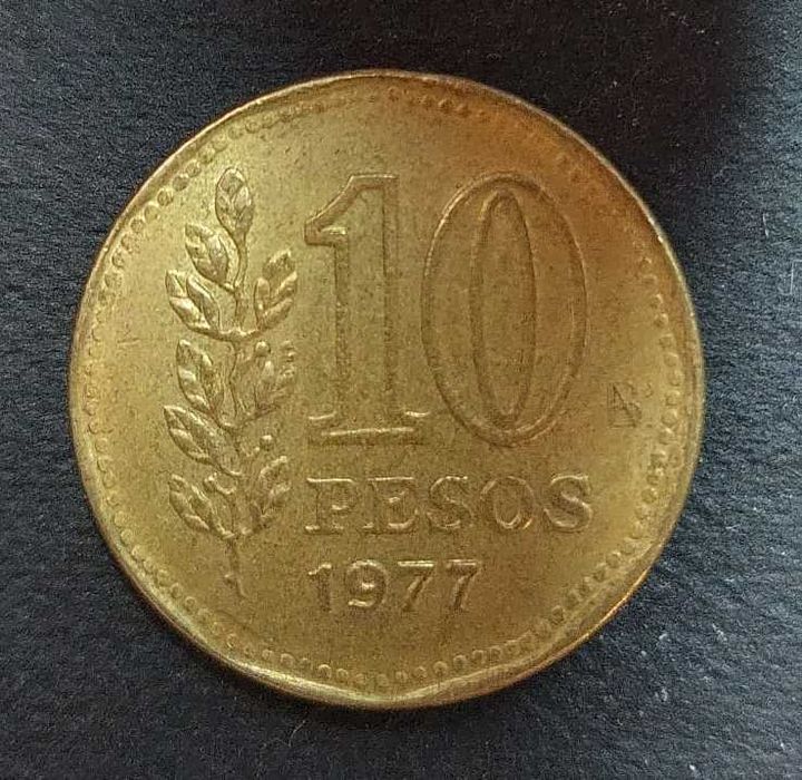Argentina 10 Pesos 1977