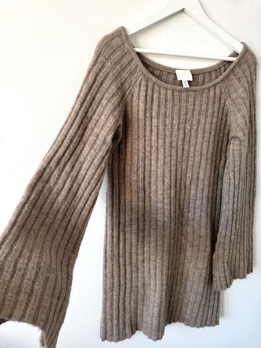 H&M dzianinowa sukienka