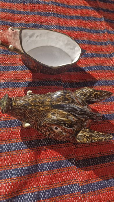 Terrinas Bordalo PinheiroJavali e peixes