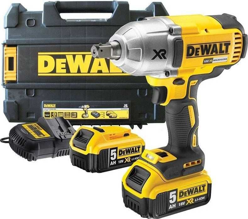 DCF899P2 KLUCZ UDAROWY 1/2 950Nm 18V 2x5Ah DeWALT