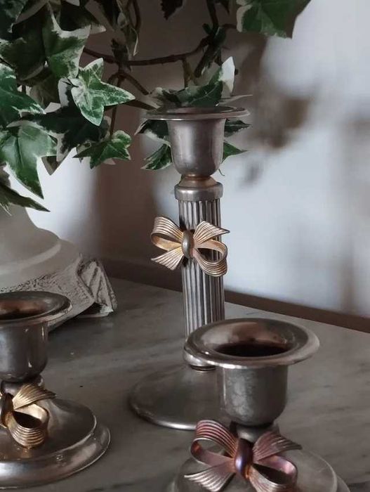 Castiçais / Porta Velas (x3)