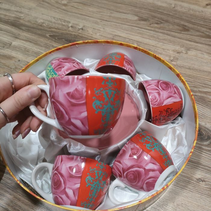 Zestaw do kawy porcelanowy gemma