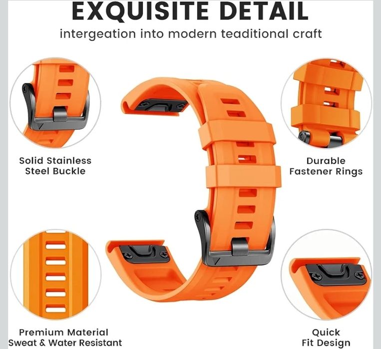 Fenix 6 Pro/Descent G1/EPIX 2/Approach S62/Descent MK 2 C04/5K