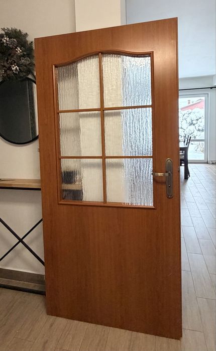 Drzwi wewnętrzne 90/196 plus futryna i listwy