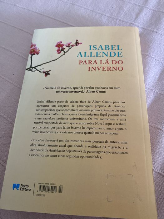 Para lá do inverno de isabel allende