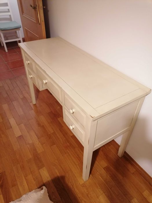 Secretária / Mesa consola bege