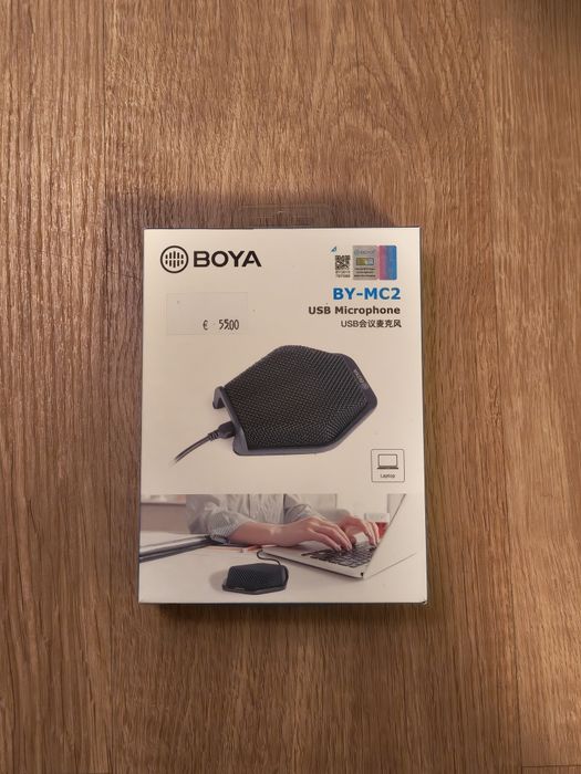 Microfone de conferência BOYA BY-MC2