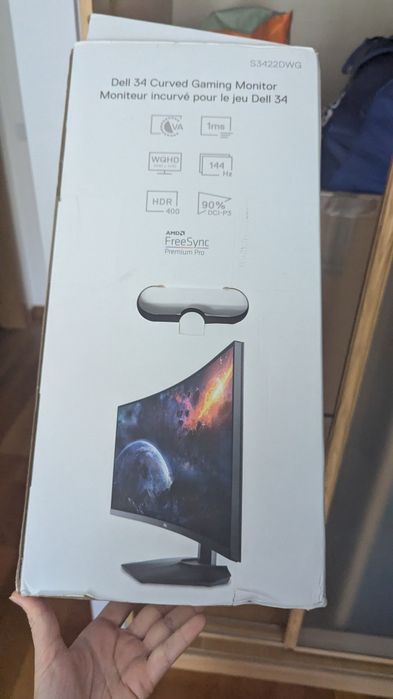 Ecrã Gaming Dell Curvado Novo