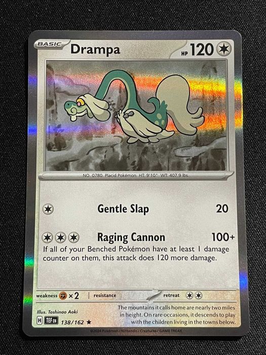 Carta Pokémon Drampa 138/162 Temporal Forces
