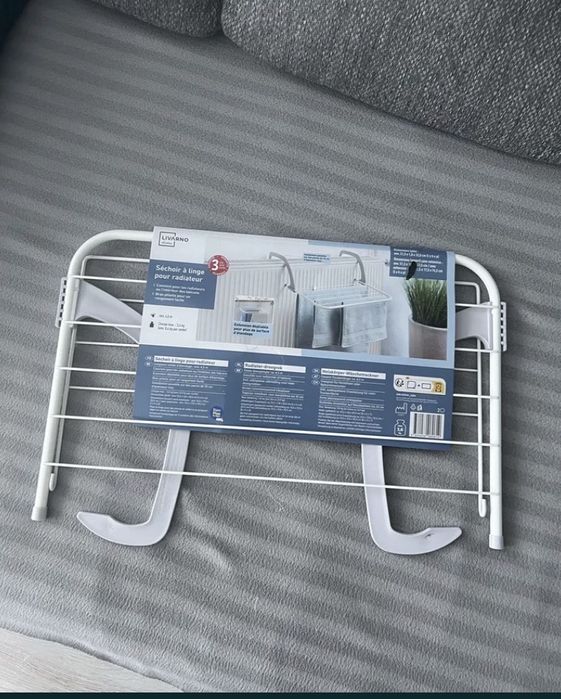 Сушилка для одягу на радіатор розкладна Livarno Німеччина