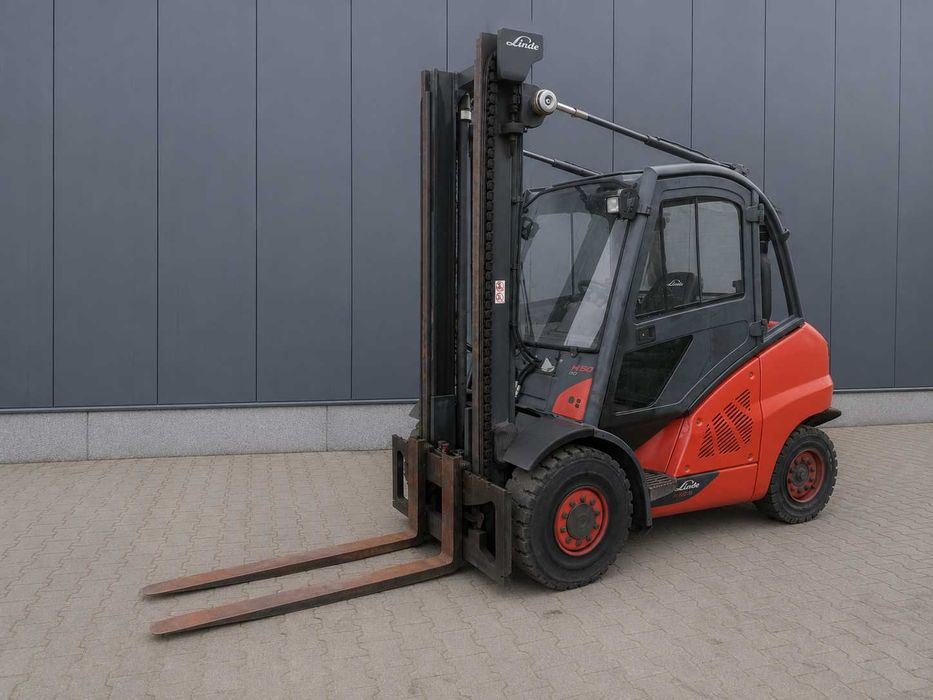 Wózek widłowy LINDE H50T – 2016 r.  - udźwig 5 ton - dodatkowe funkcje