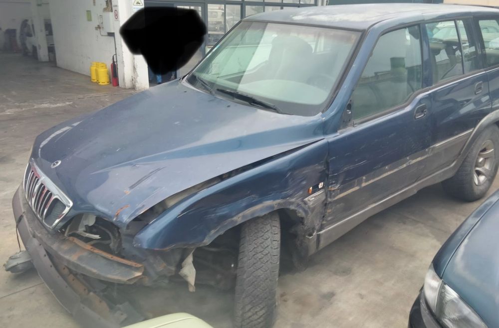 SSANGYONG MUSSO 2.3TD DE 2000 DISPONÍVEL PARA PEÇAS