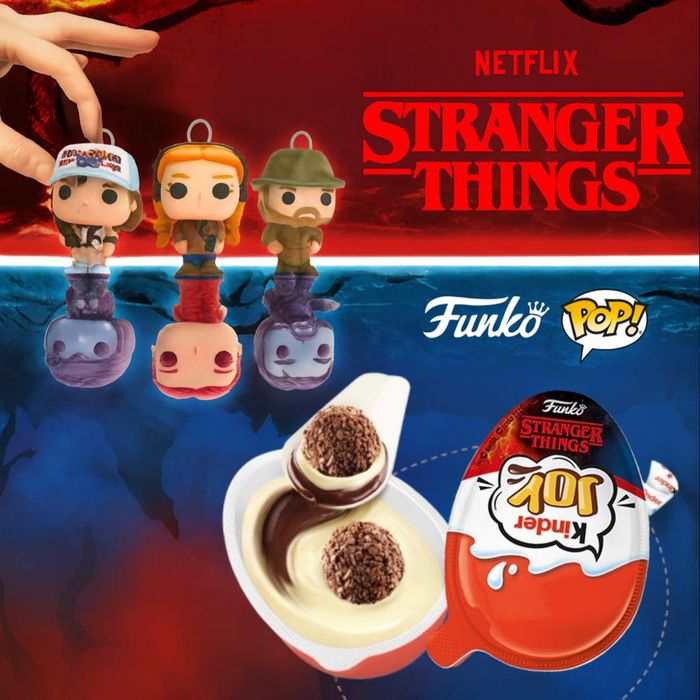 кіндер джой Stranger Things  Kinder Joy  ОСД Очень странные дела 12 шт