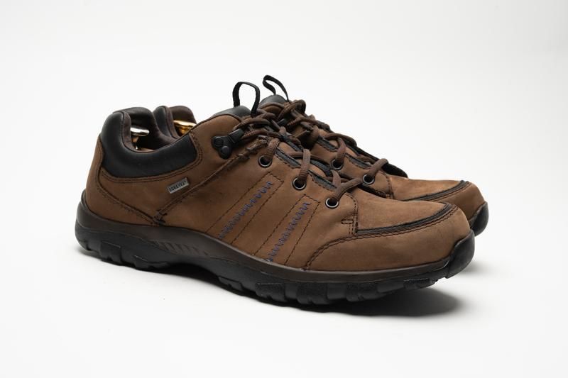 Мужские ботинки кожаные Clarks Gore-Tex 43 uk8 1/2 28cm