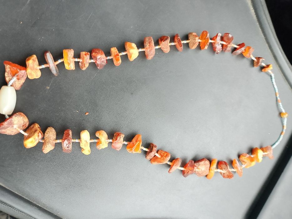 Бусы янтарные, ассорти ,