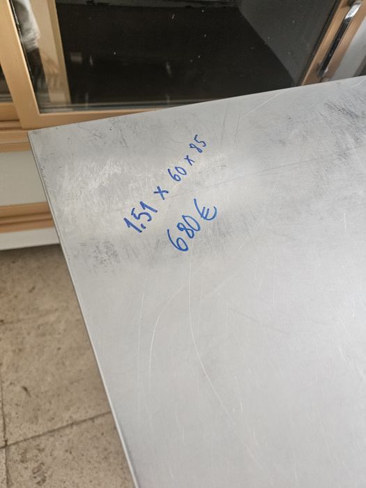 Bancada de inox refrigerada