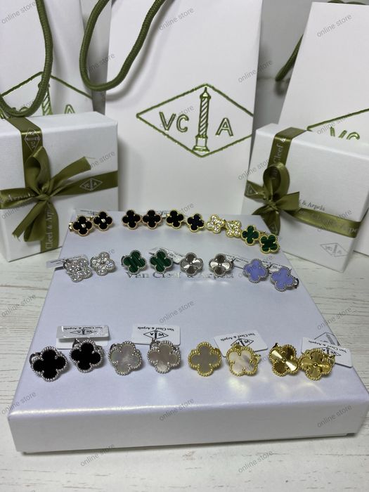 Сережки Van Cleef Ван кліф