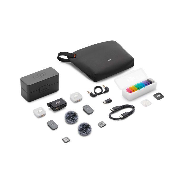 DJI Mic Mini 2 | 2 TX + 1 RX + Charging Case | SELADO | 3 ANOS DE GARANTIA