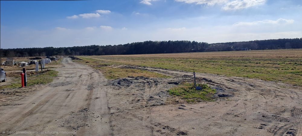 Działka budowlana w Białuniu
