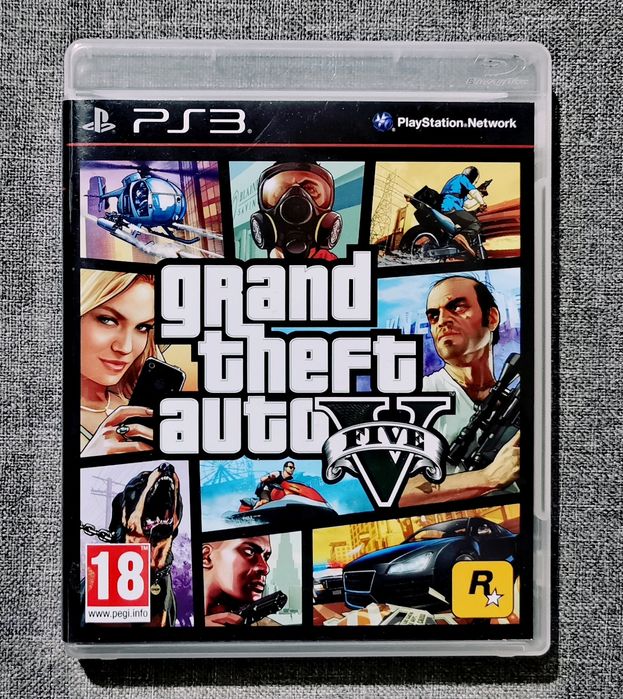 GTA V 5 PS3 PL polska wersja gra PlayStation 3 Grand Theft Auto OKAZJA