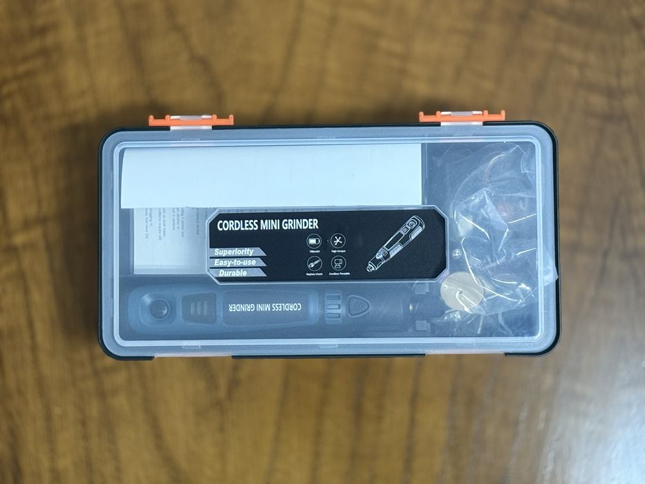 Mini Esmerilhadeira Elétrica DIY – Kit Completo Portátil - Nova