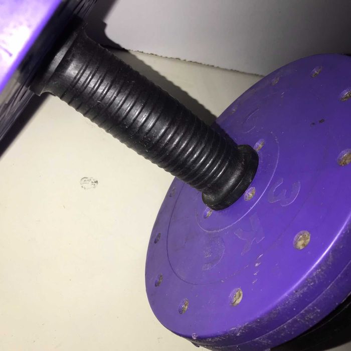 Гантелі розбірні 2 шт по 10 кг + додаткові диски 2 шт по 2 кг (24 кг)