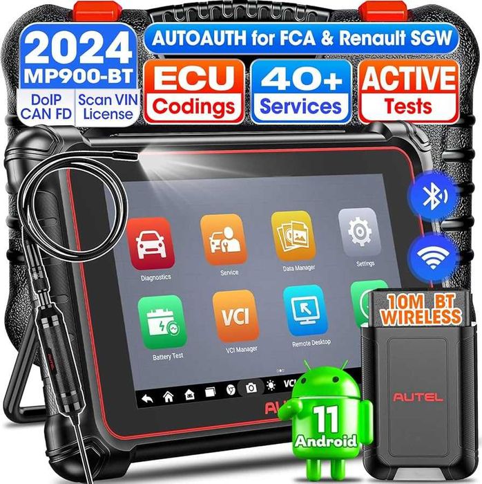 Máq. Diagnostico Auto Autel Maxipro MP900BT