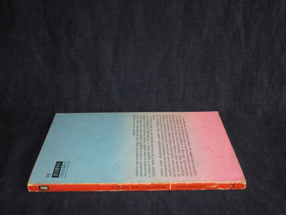 Livro A Teoria dos Conjuntos Alain Bouvier Saber