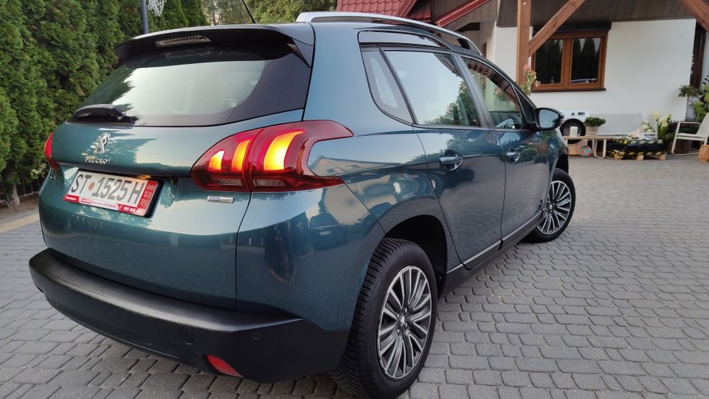PEUGEOT 2008 1.2 T 2016R Tylko 124TYS KM Fabryczny Lakier