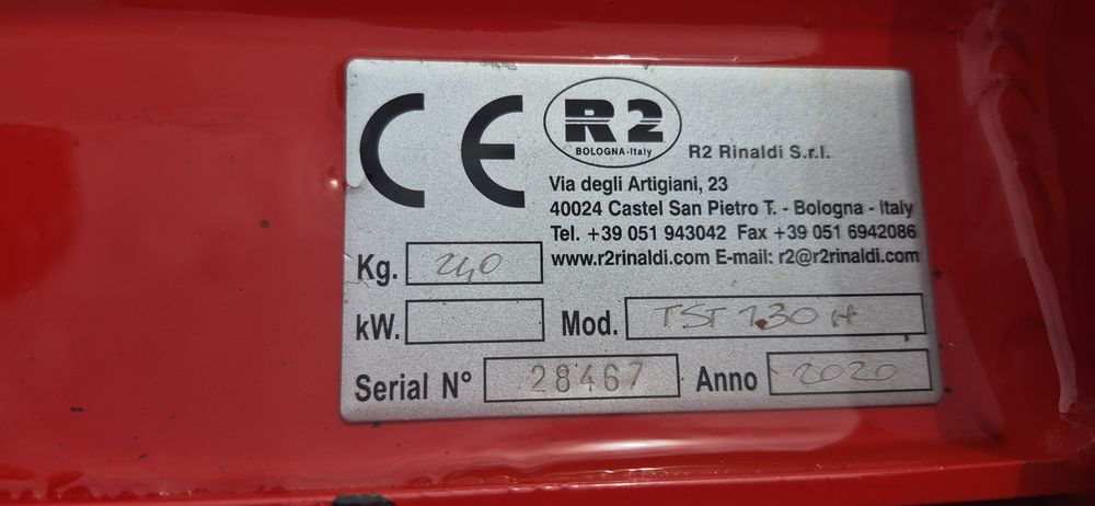 Glebogryzarka separacyjna R2 TST  130 H. Multione.  Avant. Bobcat.