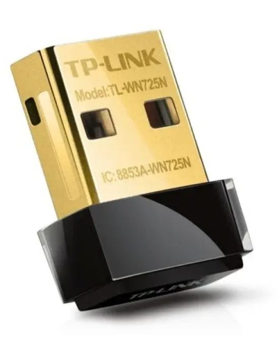 Бездротовий адаптер USB TP-Link TL-WN725N, 150 Мбіт/c, ультракомпактний