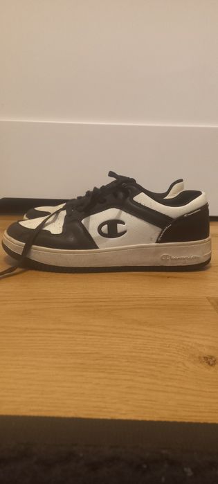 Buty Czarno-Białe Champion