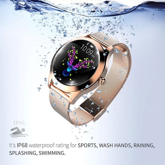 Damski inteligentny zegarek Smart Gold