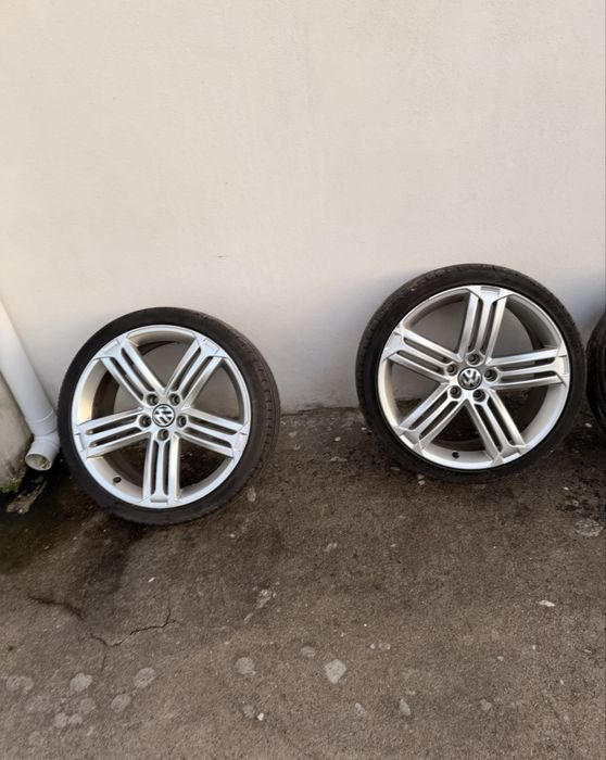Jantes Originais 19" VW Talladega Golf 6 R / Scirocco R (5x112) c/ Pneus