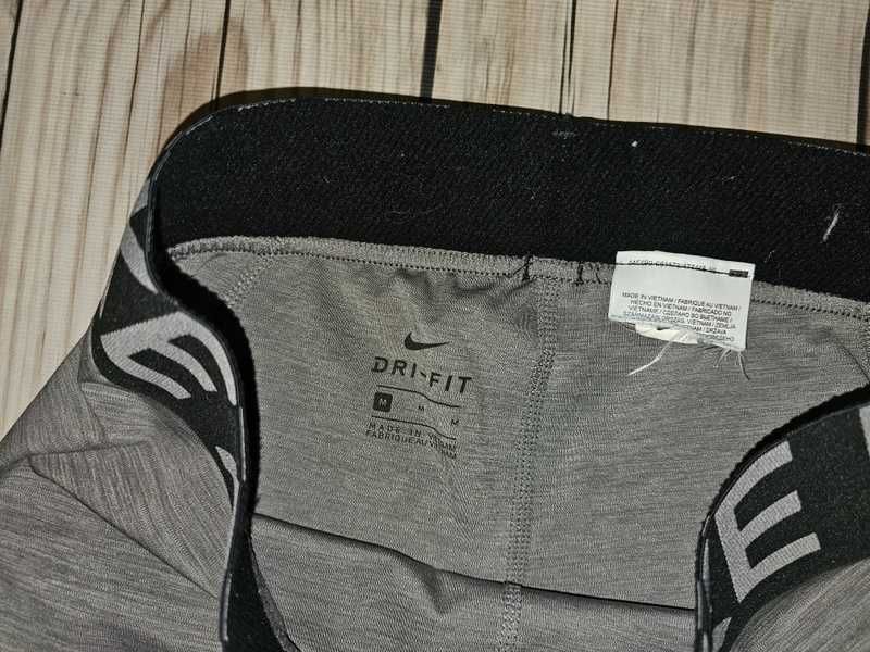 Leginsy treningowe Nike Pro M szare