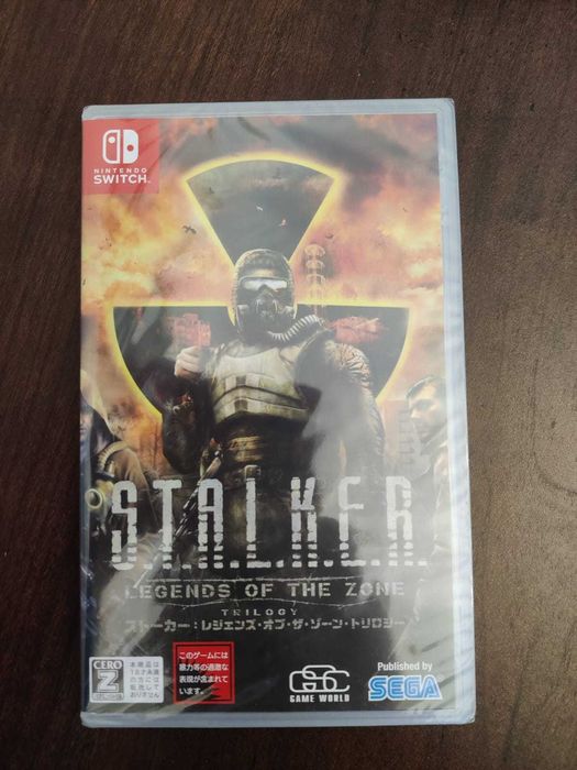 Серія ігор STALKER на нінтендо switch картридж
