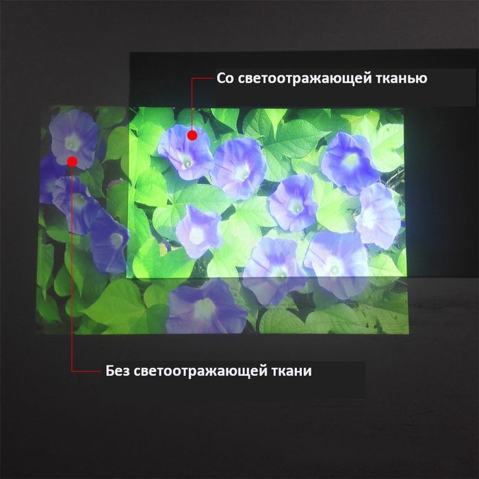 Світловідбиваюча тканина для екрану TouYinger 60" (*У наявності*)