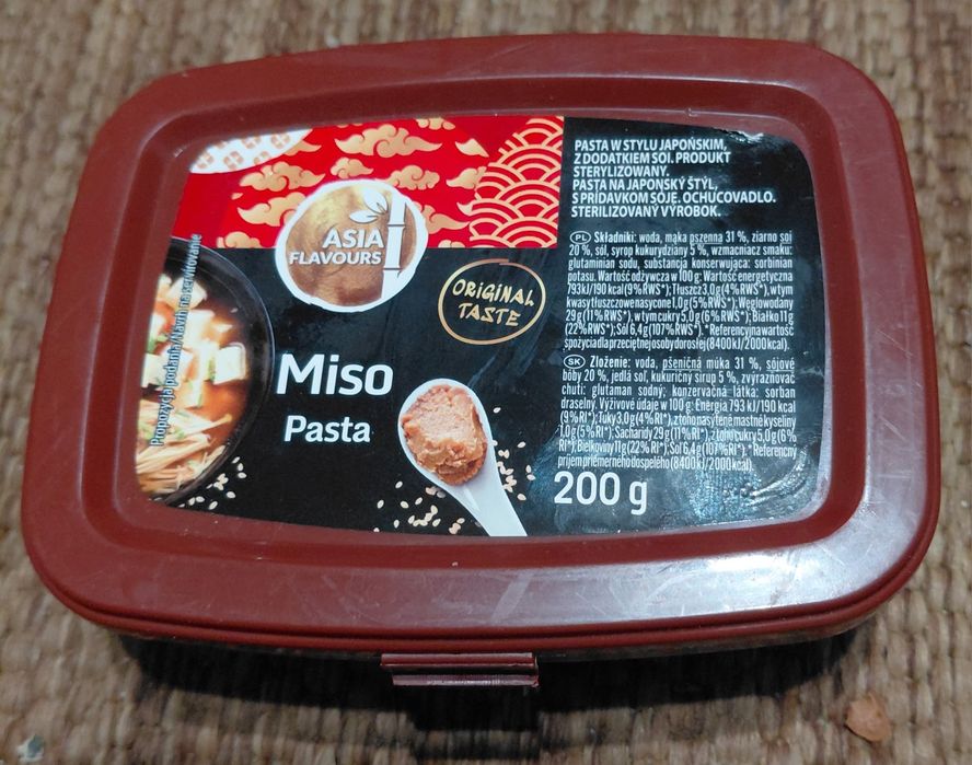 Miso pasta w stylu japońskim 200g