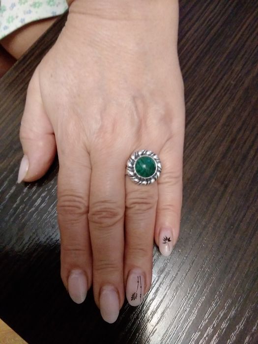 Каблучка срібна 925(кольцо,серьги)сережки