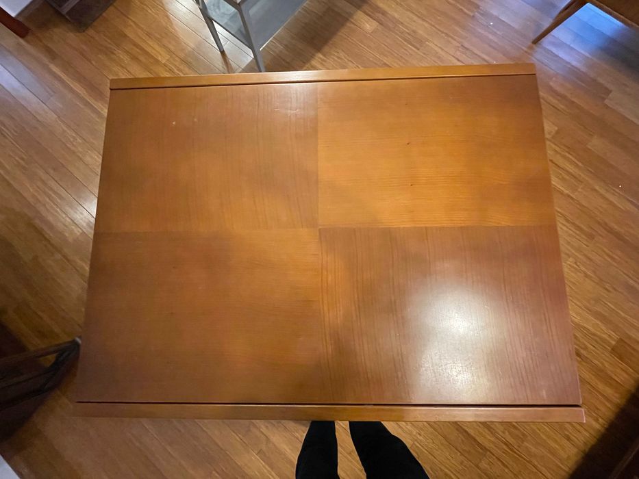 stół prostokątny, rozkładany 120-240/90, drewno, seria Gallus