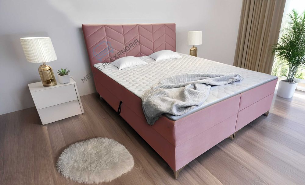 Łóżko kontynentalne GOLD 120, 140, 160, 180 PRODUCENT POCKET